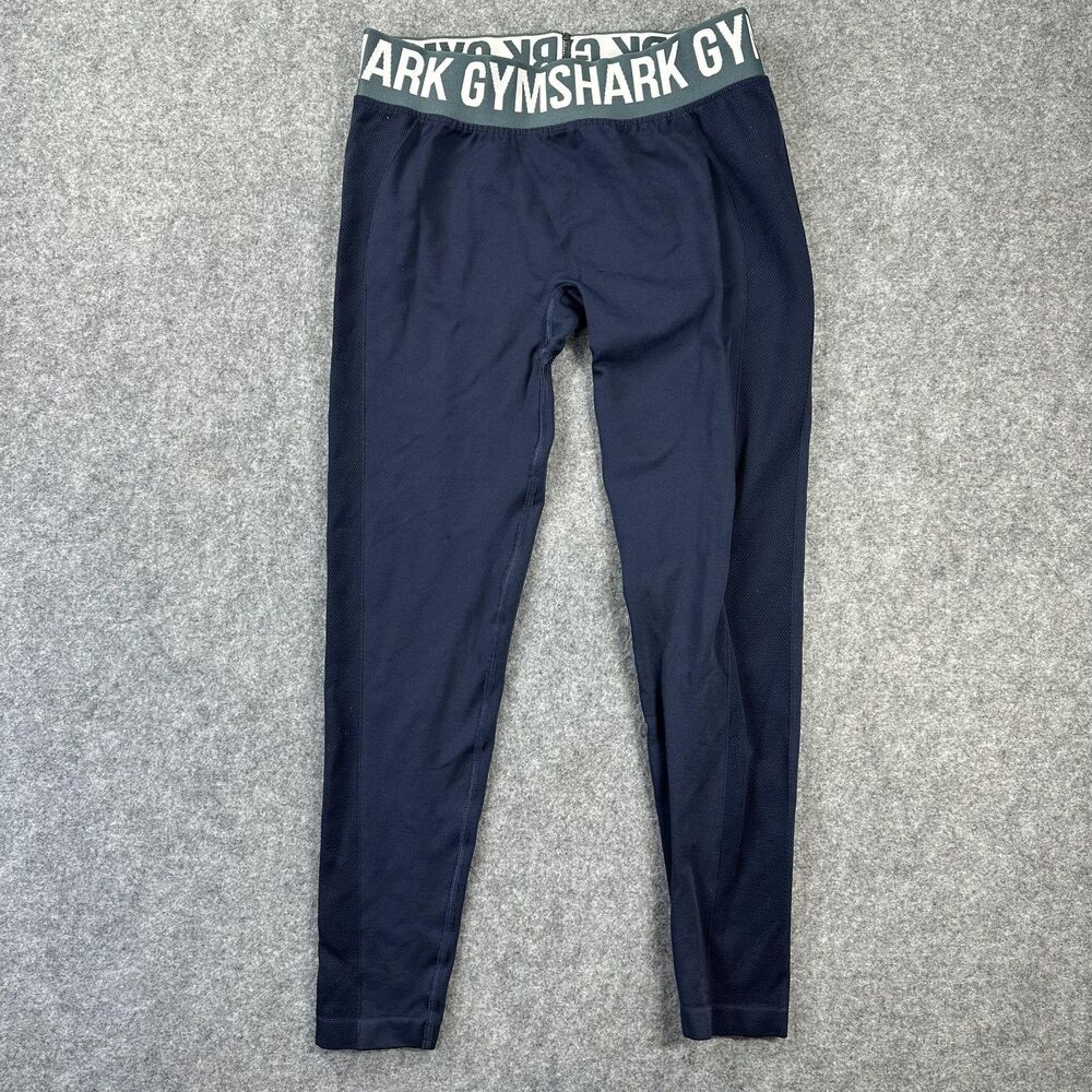 Gymshark Leggings Womens Medium Blue Compression Base  Training